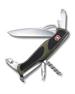 Нож перочинный RangerGrip 61 130 мм 11 функций зелёный с чёрным Victorinox
