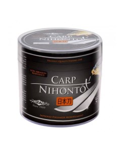 Леска монофильная Nihonto Carp 0 3 мм 300 м 10 9 кг black Mikado