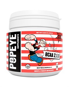 BCAA 2 1 1 250 г апельсин сицилийский Popeye supplements