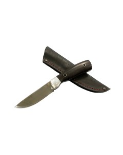 Нож Сковородихин Белка цельнометаллический 95х18 черный граб Ножевая мастерская сковородихина
