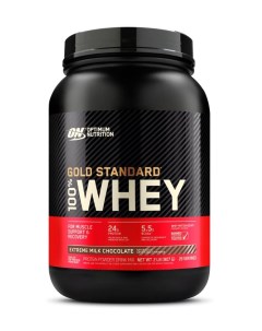 Протеин Gold Standard 100 Whey Extreme Milk Chocolate 909 г Optimum nutrition