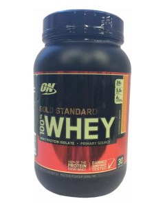 Протеин 100 Whey Gold Standard 908 г strawberry banana Optimum nutrition