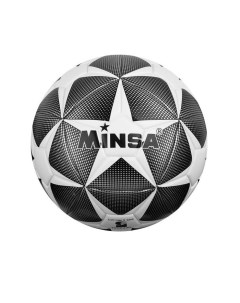 Мяч футбольный TPU машинная сшивка 12 панелей размер 5 Minsa