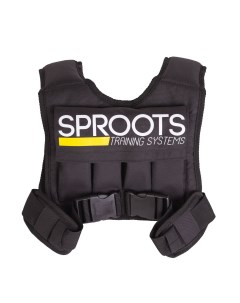 Жилет утяжелитель SPR 1x4 кг черный Sproots