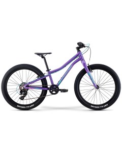 Велосипед Matts J 24 Eco 2022 11 5 darkpurple palepinkteal Merida