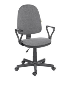 Офисное кресло кресло ПРЕСТИЖ серый В 3 Olss