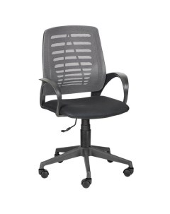 Офисное кресло OLSS ИРИС ткань TW серый TW черный Nobrand
