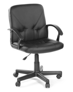 Офисное кресло Кресло ЧИП 365 Ультра черный экокожа Olss
