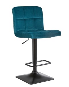 Барный стул DOMINIC LM 5018 aqua черный бирюзовый Империя стульев