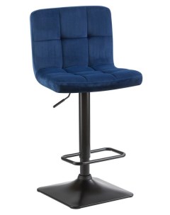 Барный стул DOMINIC LM 5018 blue черный синий Империя стульев