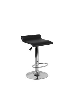 Барный стул Волна WX 2016 black хром черный Империя стульев