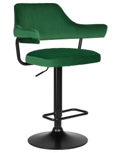 Барный стул CHARLY BLACK зеленый Империя стульев