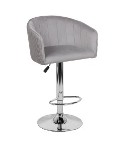 Барный стул МАРК WX 2325 grey хром серый Империя стульев