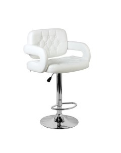 Барный стул Tiesto WX 2927 white хром белый Империя стульев