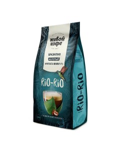 Кофе Rio Rio молотый 200 г Живой кофе