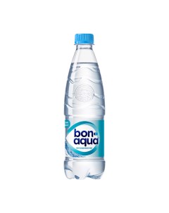 Вода Bonaqua чистая питьевая негазированная пластик 0 5 л Bona aqua