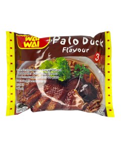 Тайская лапша быстрого приготовления со вкусом утки 60 г х 30 шт Waiwai