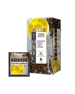 Чай травяной Tonic саган дайля 2 шт по 25 пакетиков Fitto