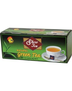 Чай зеленый Tea GREEN Natural 25 пакетиков х 2 г Shere