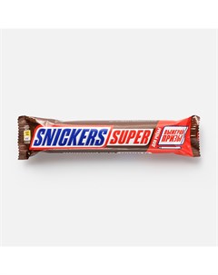 Батончик Super шоколадный 80 г Snickers