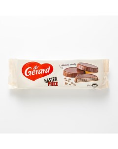 Вафли Dr Gerard Masterpiece в шоколадной глазури с начинкой из какао 171 г Dr. gerard