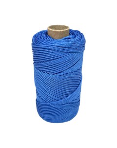Полипропиленовый плетеный шнур 1 5 мм синий 100 м 12391 Truenergy