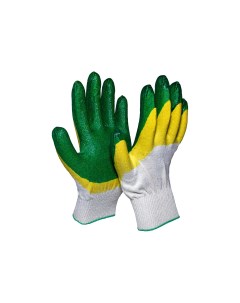 Трикотажные перчатки с двойным латексным покрытием ООО Компания САБ Люкс глубокий облив Ооо "компания "саб"