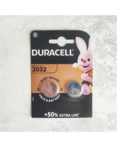 Батарейка CR2032 2BL 2 шт Duracell