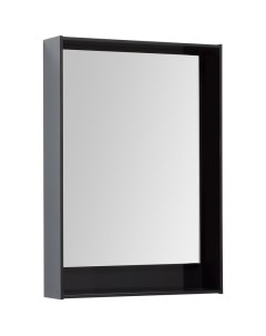 Зеркало Милан 60 LED черный глянец Aquanet