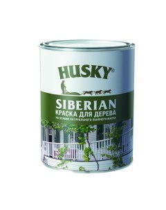 Пропитка для дерева SIBERIAN 0 9л База С Husky