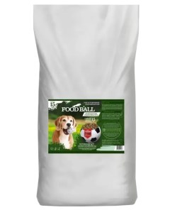 Сухой корм для собак со вкусом говядины для средних и малых пород 15 кг Food ball