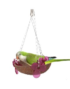 Качели для птиц Swing Chain подвесные из кокоса Petstandart