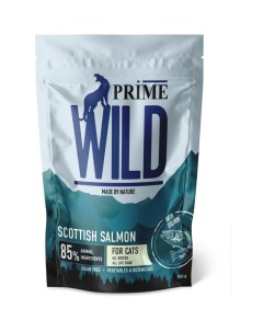 Сухой корм для кошек Wild GF Scottish беззерновой с лососем 500 г Prime