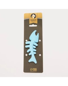Игрушка для кошек плавающая Рыбка Premium 10 5 см голубая Пижон