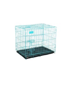 Клетка для собак 70х50х60 см синяя Пижон