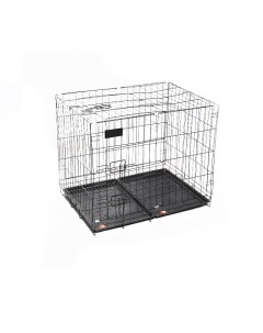 Клетка для собак 70х50х60 см чёрная Пижон