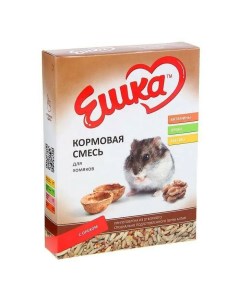 Кормовая смесь для хомяков с орехами 450 г Ешка