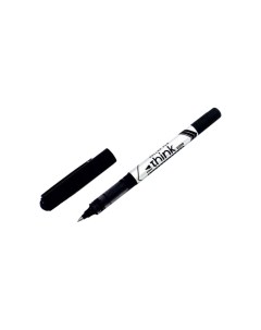 Ручка роллер Think 0 5 мм черная Deli