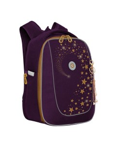 Рюкзак школьный RAf 392 4 2 фиолетовый Grizzly