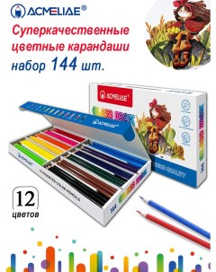 Цветные карандаши мягкие 43113 Acmeliae