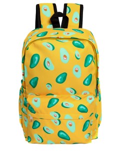 Детский школьный рюкзак с авокадо желтый GK0023C Baziator