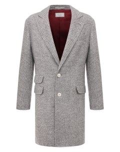 Шерстяное пальто Brunello cucinelli
