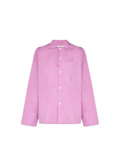 Poplin Pyjamas Shirt Pink XS Tekla