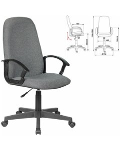 Кресло офисное Element EX 289 ткань серое 532093 Brabix
