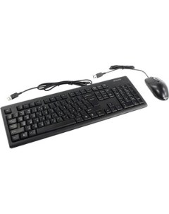 Клавиатура мышь KRS 8372 черный USB A4tech
