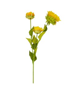 Растение искусственное Подсолнух галант 62 см жёлтый Нет марки
