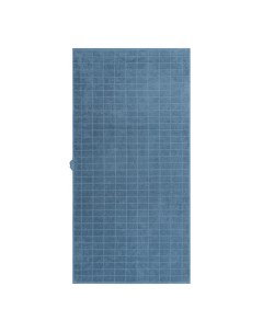 Полотенце махровое Ceramica 70х140 см серо голубой хлопок Дм
