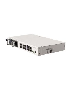 Коммутатор CRS510 8XS 2XQ IN 2x100 Gigabit QSFP28 ports 8x25 Gigabit SFP28 ports dual hot swap power Mikrotik