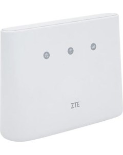 Беспроводной маршрутизатор MF293N 802 11bgn 300Mbps 2 4 ГГц 1xLAN Разъем для SIM карты белый Zte