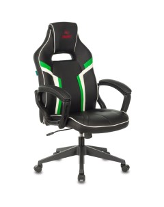 Кресло компьютерное Z3 чёрный зеленый Zombie